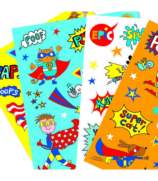Rachel Ellen Sticker Set – Super Hero