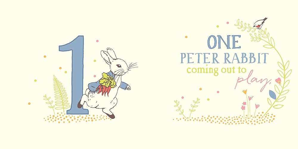 PETER RABBIT 123 A COUNTING BOOK