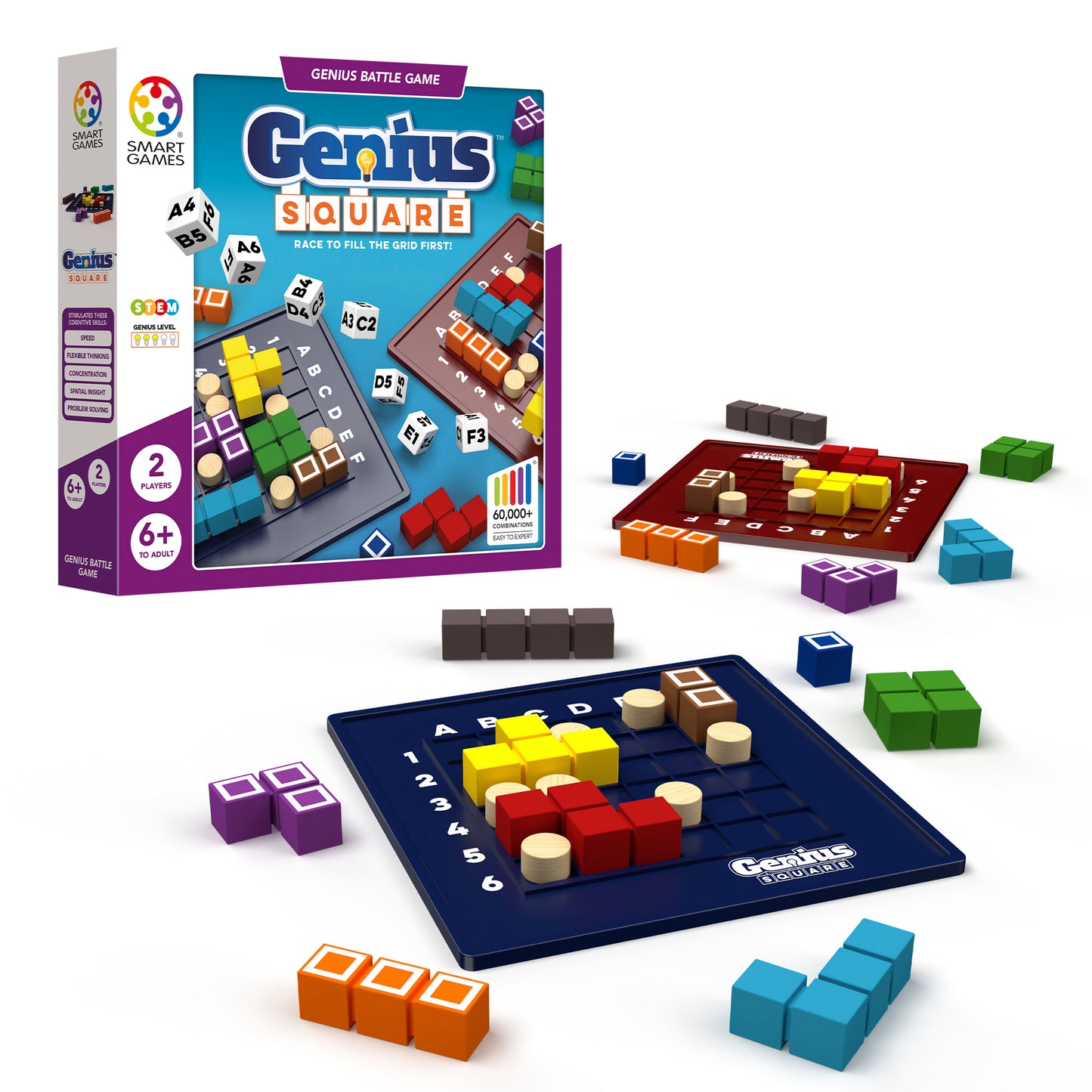 Smart Games - Genius Square | Zeka ve Strateji Oyunu
