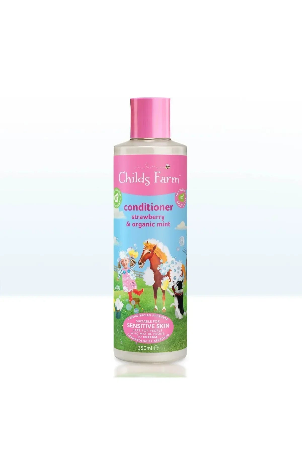 Childs Farm – Çilek & Organik Nane Özlü Çocuk Saç Kremi (250 ml)