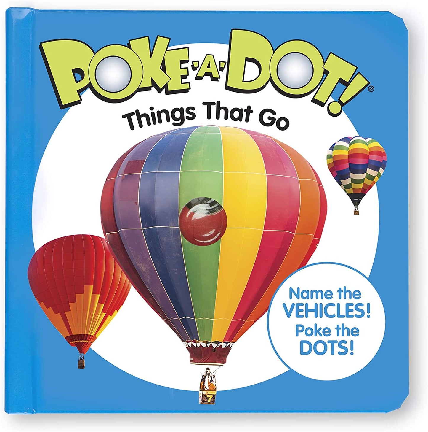 Melissa&Doug – Poke-a-Dot: Things That Go (İnteraktif Kitap)