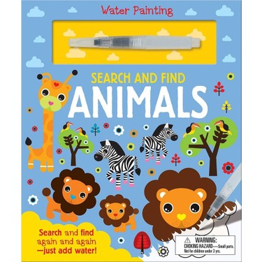 Water Painting – Search and Find: Animals | Sihirli Su Boyama & Bul Seti