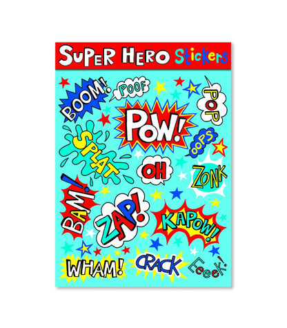 Rachel Ellen Sticker Set – Super Hero