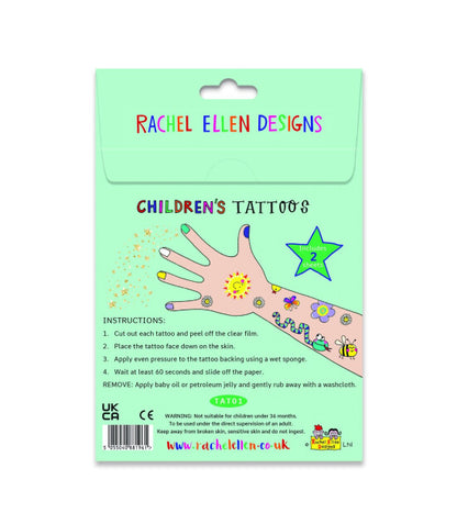 Rachel Ellen Temporary Tattoos – Love Our Planet