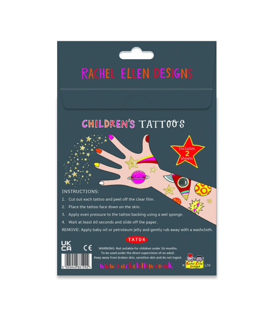 Rachel Ellen Temporary Tattoos – To The Moon