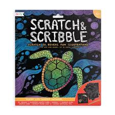 OOLY SCRATCH & SCRİBBLE - OCEAN LİFE