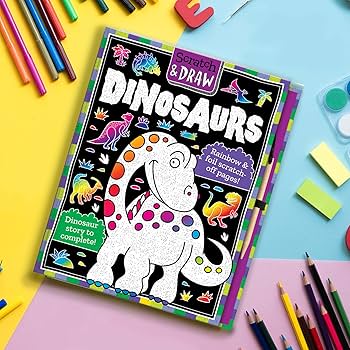 Imagine That – Scratch and Draw: Dinosaurs | Kazı ve Çiz