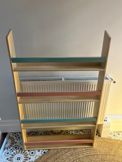 Ahşap Montessori Kitaplık (ikinci el)