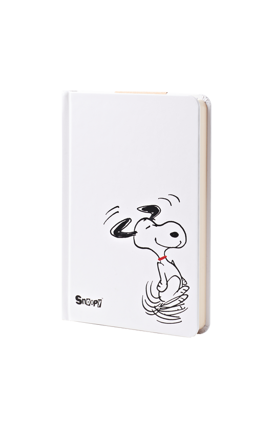 Defter (12x16 cm)- sert kapak - Snoopy Kaçış
