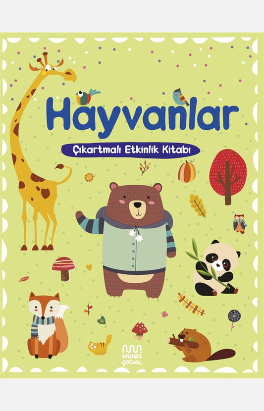 BUTTERCUP/HAYVANLAR (ÇIKARTMALI ETKİNLİK KİTABI)