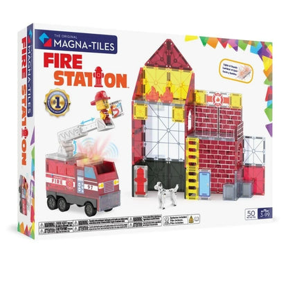 Magna-Tiles - Fire Station Set 50 Parça