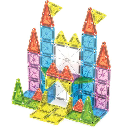 Magna-Tiles - Travel Set 55 Parça | Açık Uçlu Mıknatıslı Oyun Seti