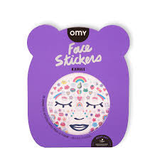 OMY - Face Stickers | Kawaii - Yüz Stickerı