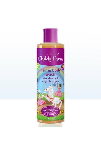Childs Farm – Böğürtlen & Organik Elma Özlü Çocuk Saç & Vücut Şampuanı (250 ml)