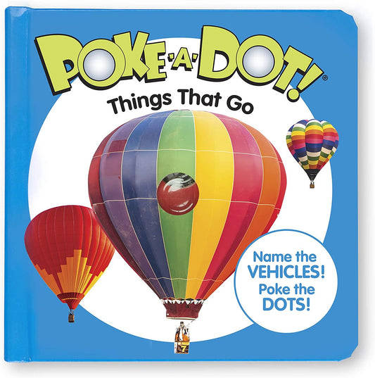 Melissa&Doug – Poke-a-Dot: Things That Go (İnteraktif Kitap)