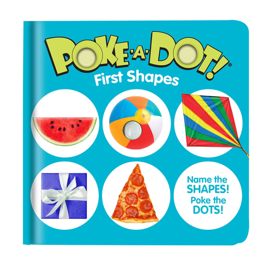 Melissa &amp; Doug – Poke-a-Dot: First Shapes (İnteraktif Kitap)
