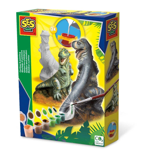 SES Creative – Kalıba Dök &amp; Boya: T-Rex