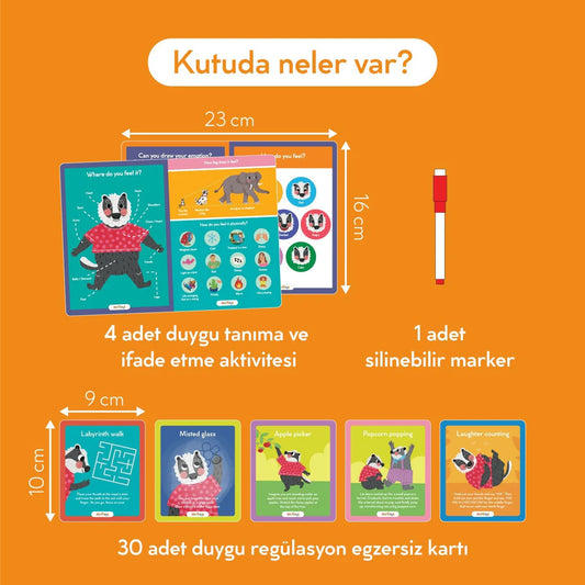 Moritoys – All About Emotions: Duyguları Tanıma, İfade ve Regülasyon Kiti