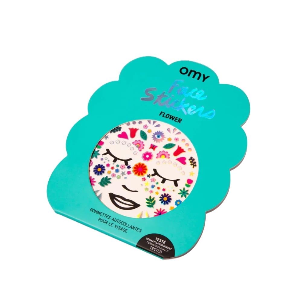 OMY - Face Stickers | Flower - Yüz Stickerı