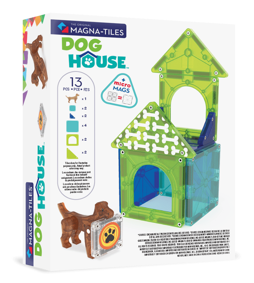 Magna-Tiles - Dog House Set 13 Parça