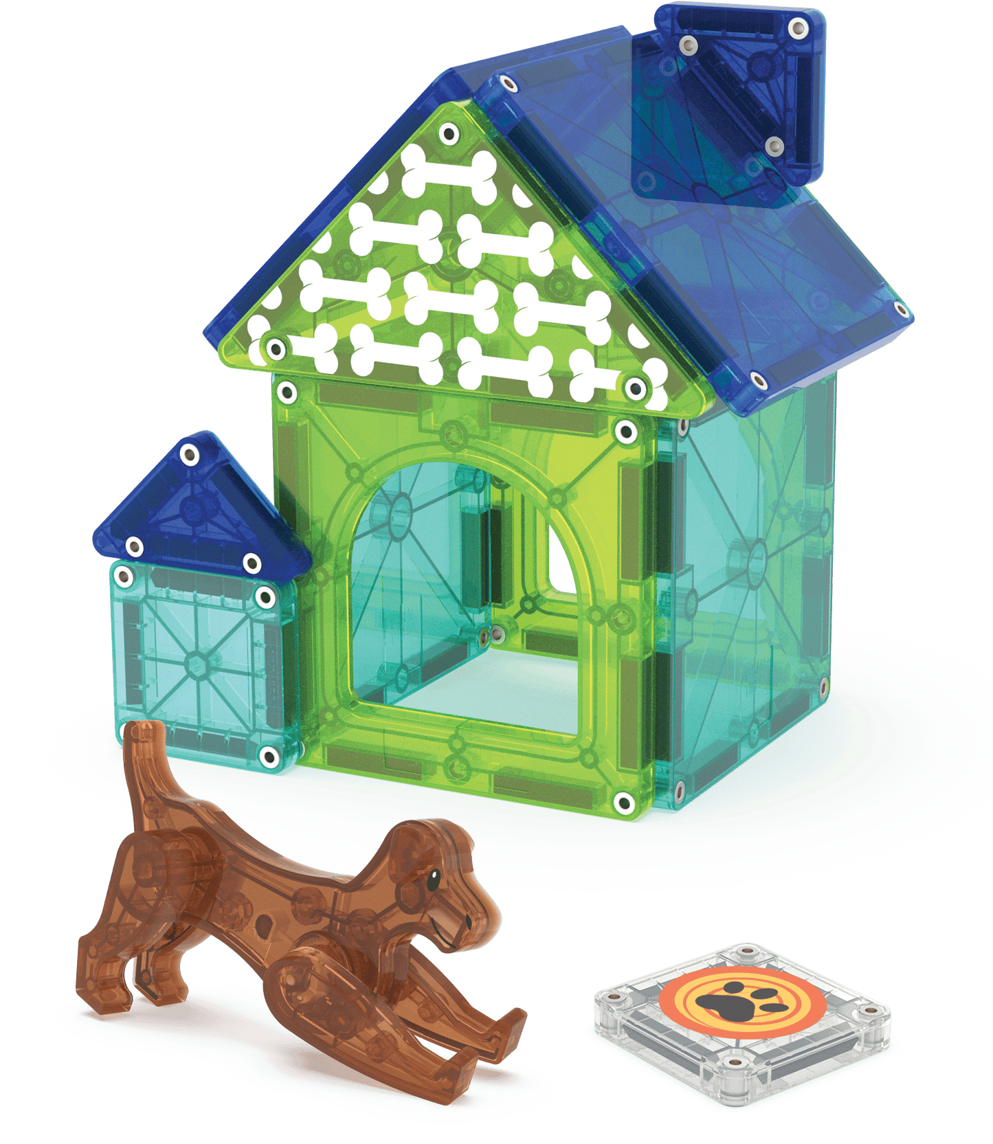 Magna-Tiles - Dog House Set 13 Parça