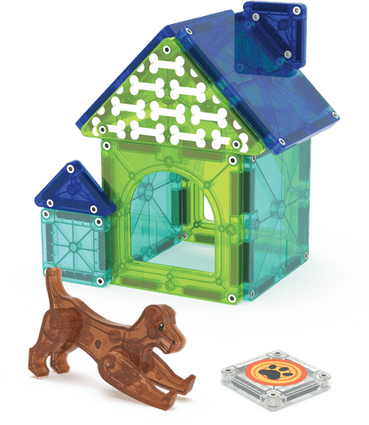 Magna-Tiles - Dog House Set 13 Parça