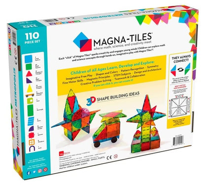 Magna-Tiles - Metropolis Set 110 Parça