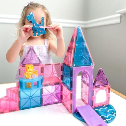 Magna-Tiles - Castle Set 25 Parça | Prenses Şatosu Mıknatıslı Oyun Seti