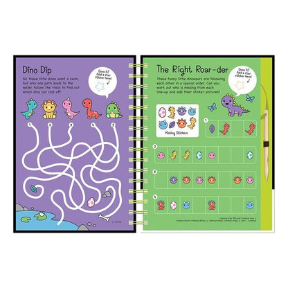 Imagine That – Neon Scratch Art: Dinosaurs | Neon Kazı Sanatı