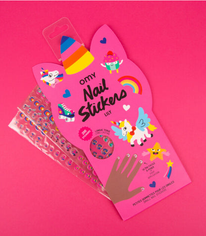 OMY - Nail Stickers | Lily - Tırnak Stickerı