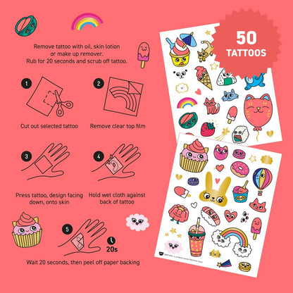 OMY - Tattoos | Kawaii - Geçici Dövme
