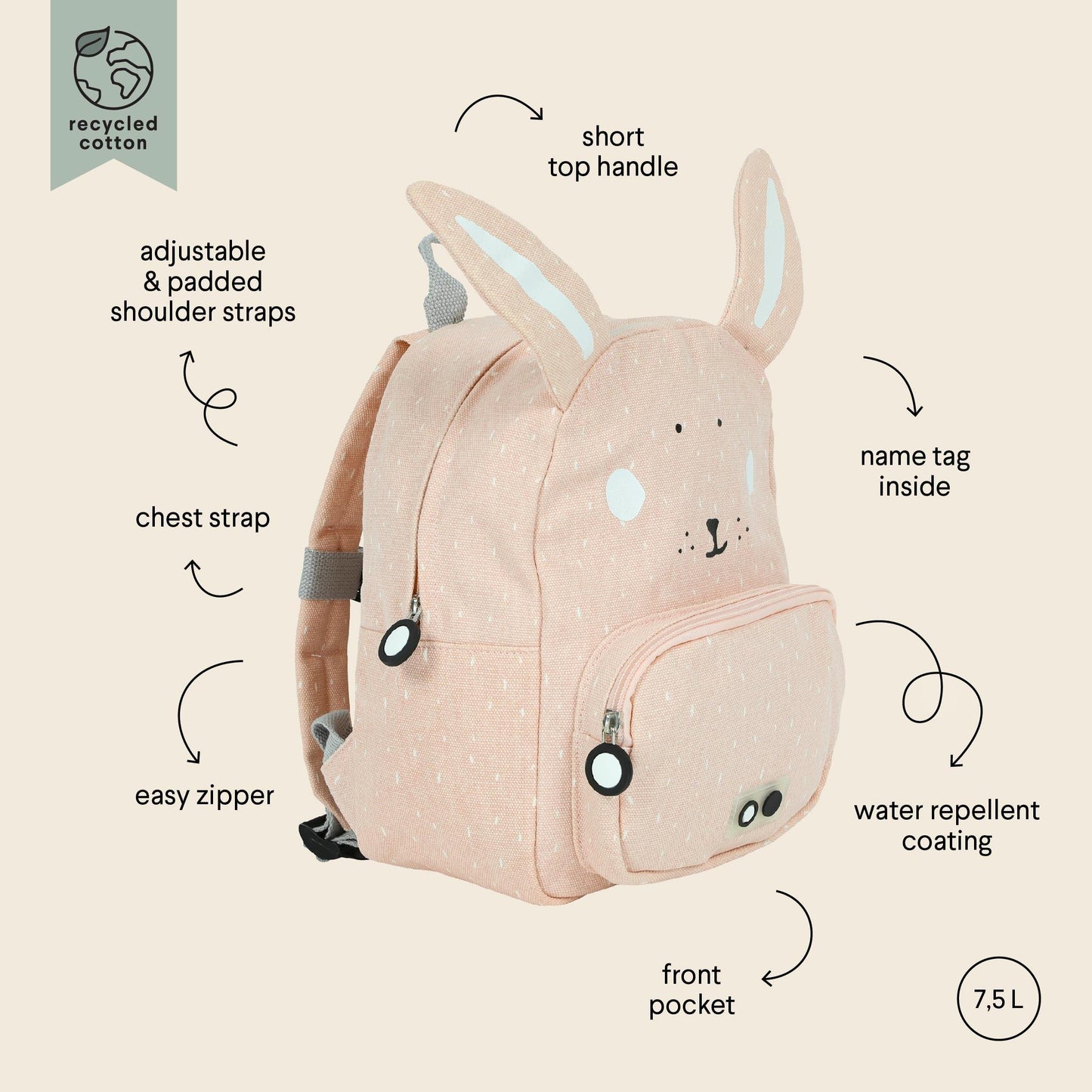 Trixie - Backpack | Mrs. Rabbit - Mini Sırt Çantası