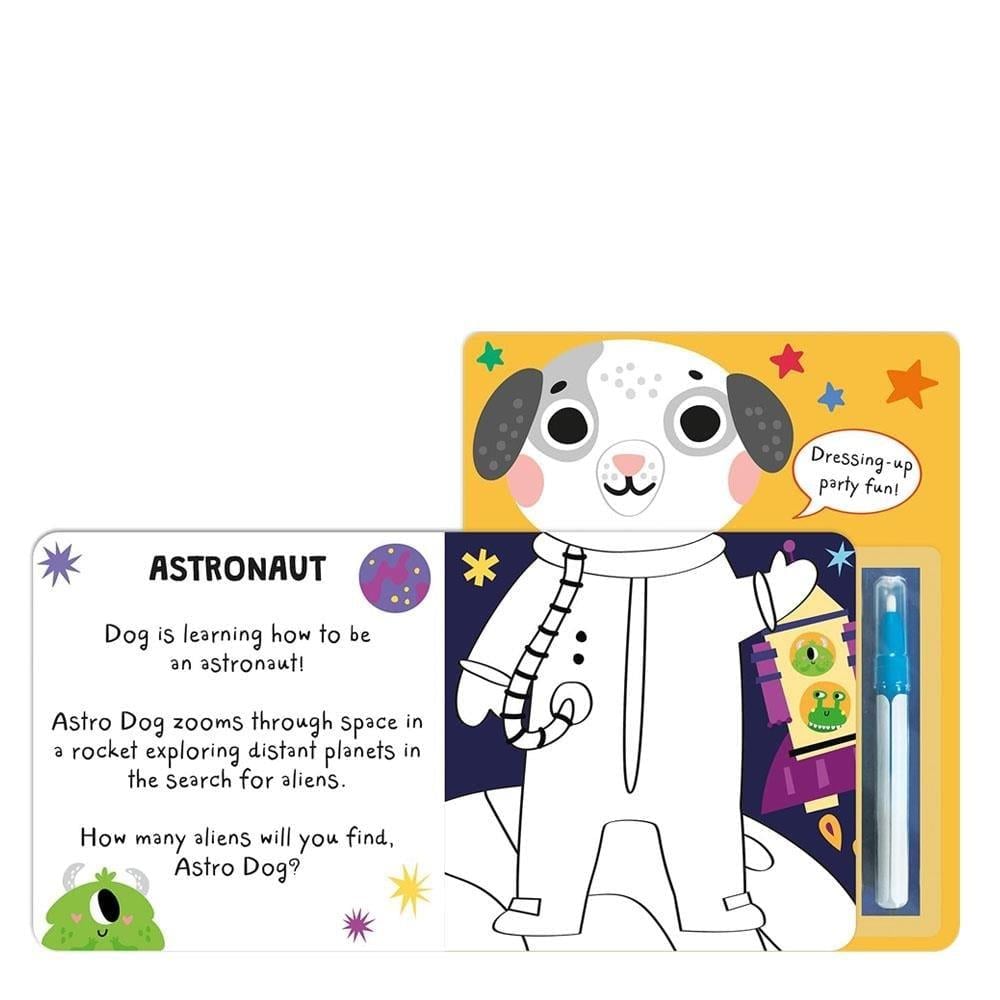What Will You Wear – Dog | Magic Water Painting Book
