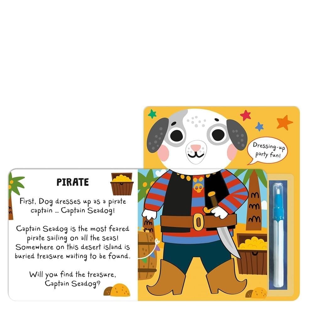 What Will You Wear – Dog | Magic Water Painting Book